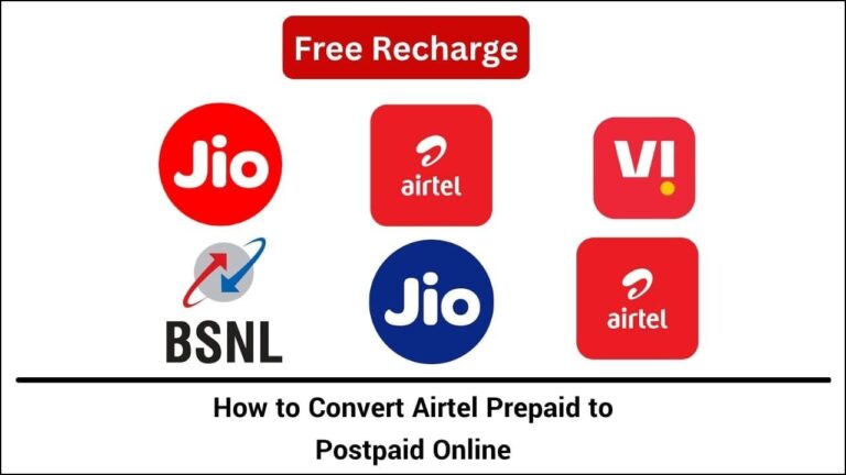 How to Convert Airtel Prepaid to Postpaid Online
